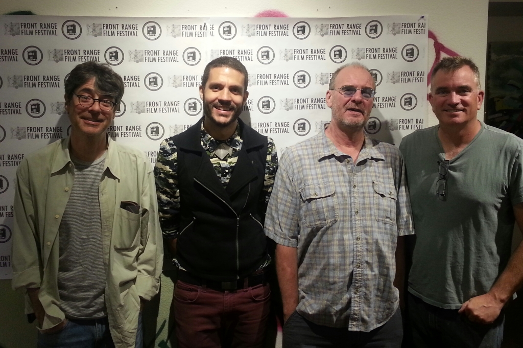 Four of the fabulous filmmakers at Front Range Film Festival